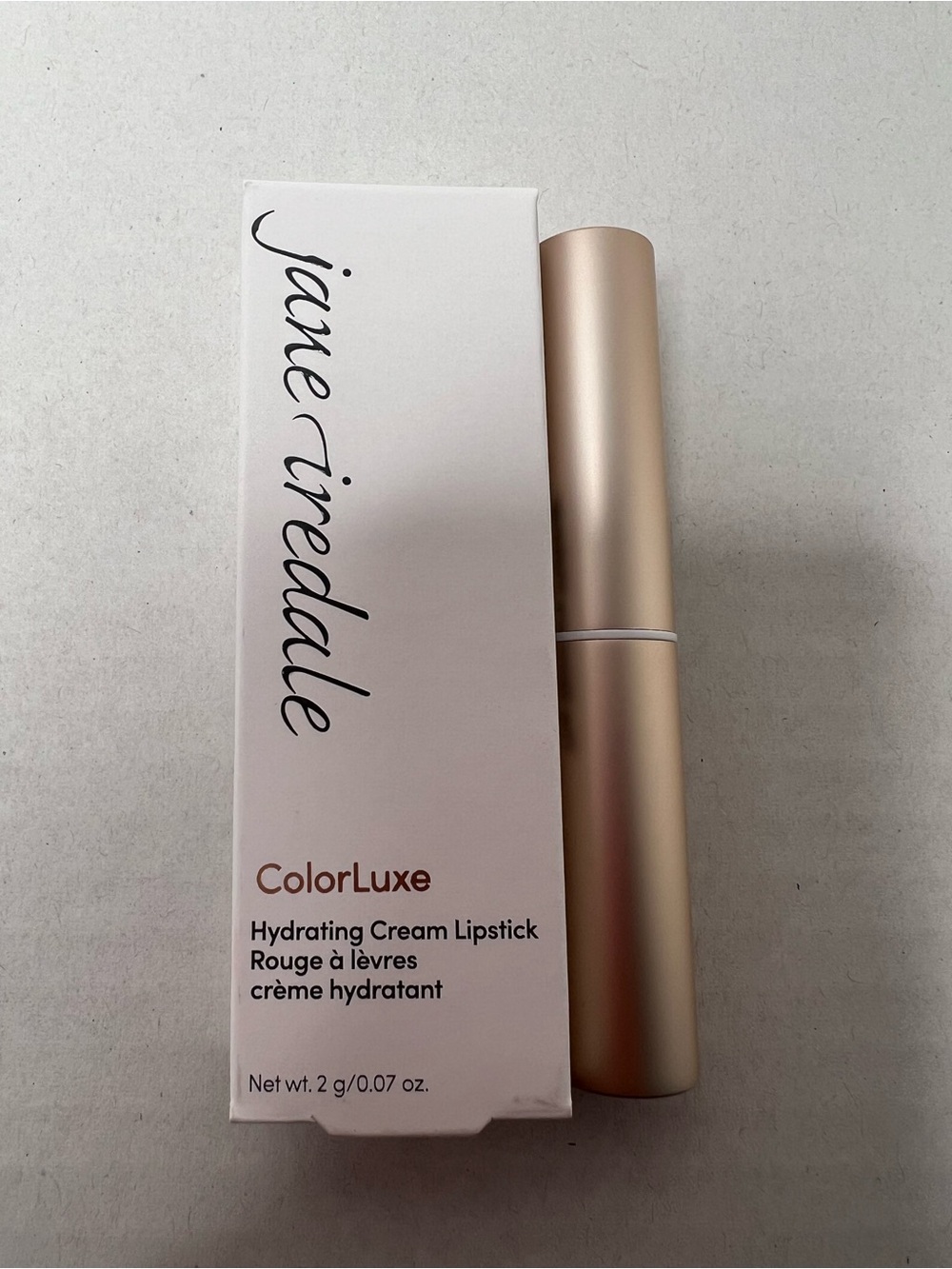 Jane Iredale ColorLuxe Hydrating Cream Lipstick.